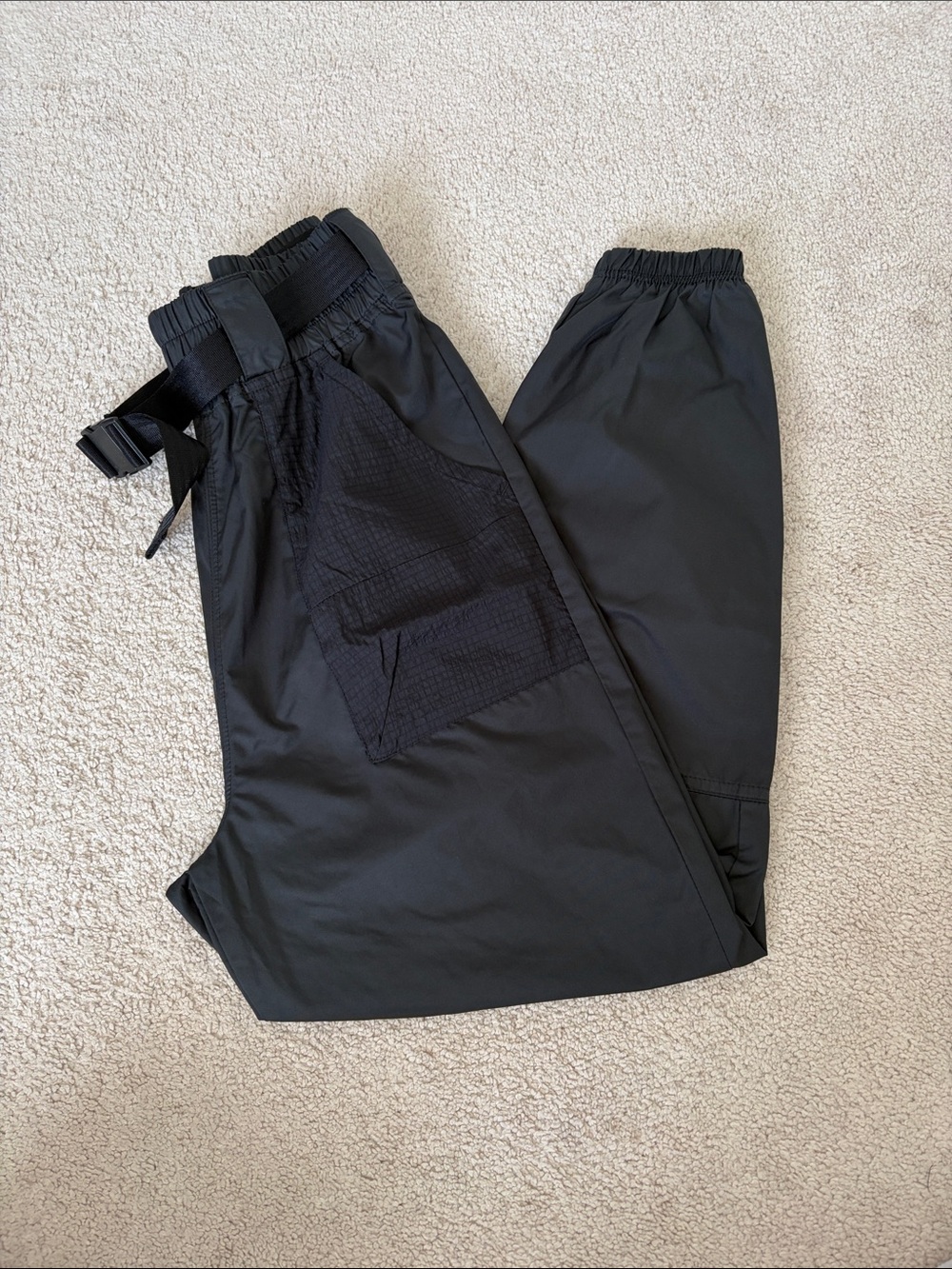 Nike W Black Utility Track Pants with Belt